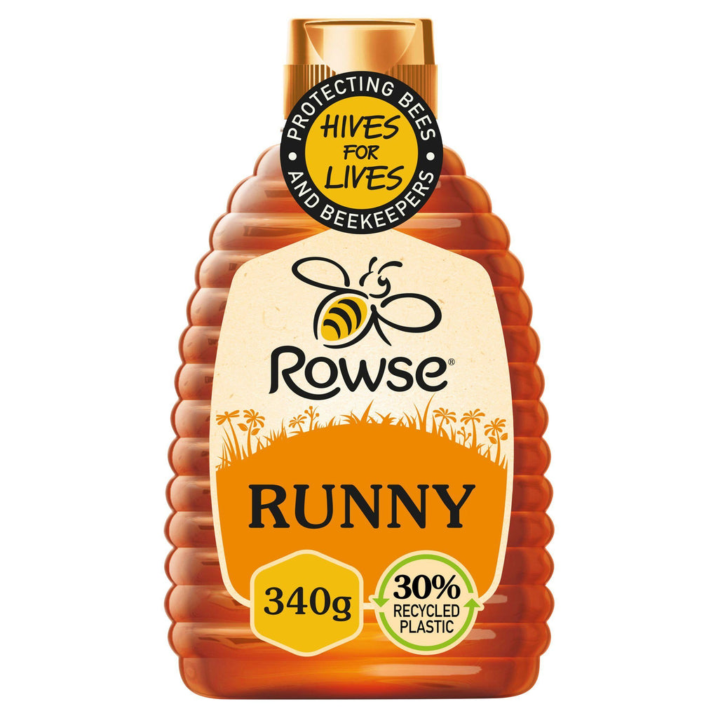 Rowse Natural Blossom Honey Squeezy 340g