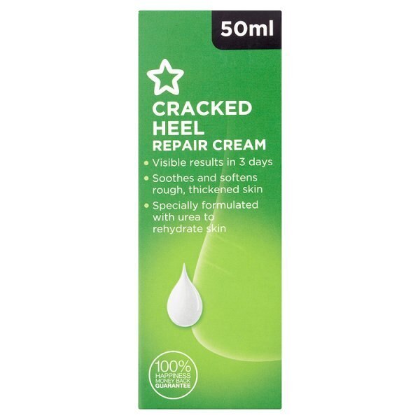 Superdrug Cracked Heel Repair Cream 50ml GOODS Superdrug   