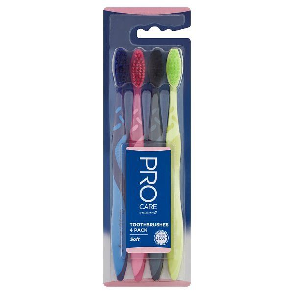 Pro Care Toothbrush 4pk Soft