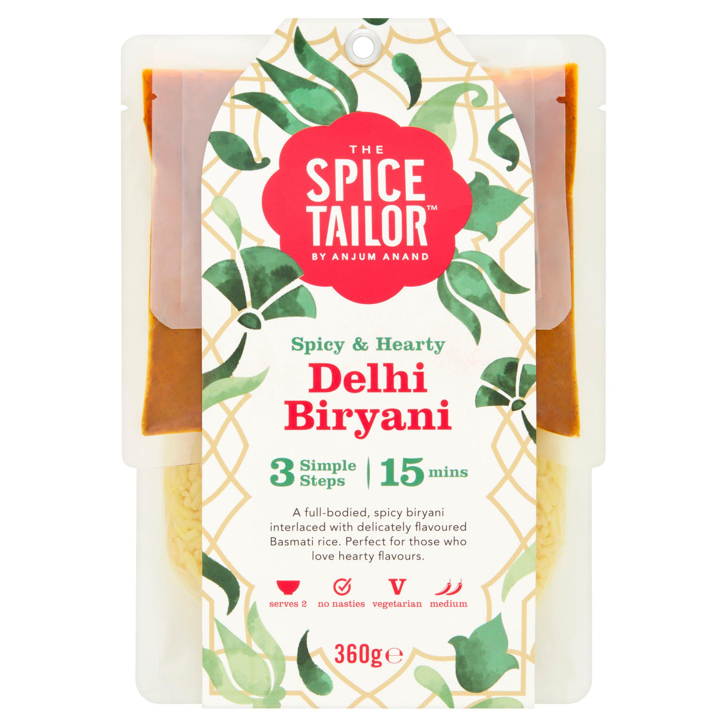 The Spice Tailor Delhi Biryani Indian Meal Kit 360g GOODS Sainsburys   