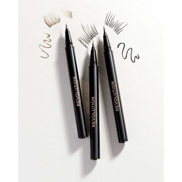 Revolution Hair Stroke Brow Pen Dark Brown