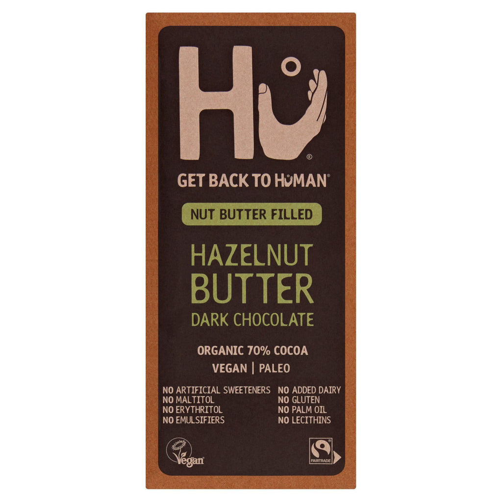 Hu Hazelnut Butter Dark Chocolate Bar 60g