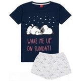 Snoopy Womens Short Pyjama Set (L) GOODS Superdrug   