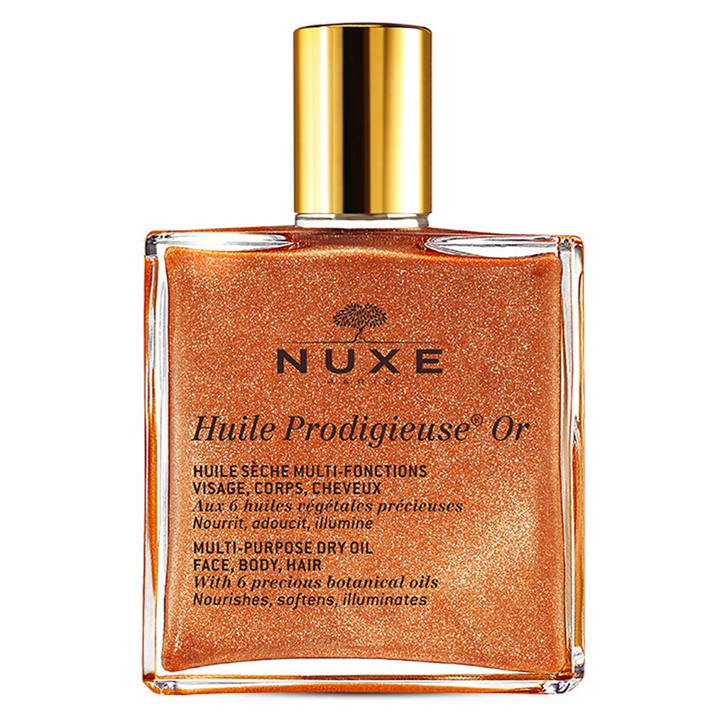 NUXE Huile Prodigieuse® Or Shimmering Multi-Purpose Dry Oil for Face, Body and Hair 50ml