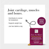 New Nordic Free to Move Joint Cartilage, Muscles & Bones 60 Tablets Bone & Muscle Health Holland&Barrett   