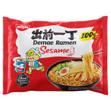 Nissin Demae Ramen Sesame Flavour Japanese Noodlesoup 100g Cup & instant Sainsburys   