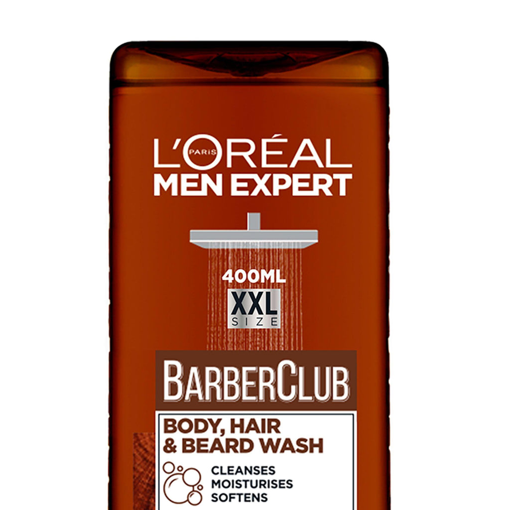 L'Oreal Men Expert Barber Club Body, Hair & Beard Wash 400ml