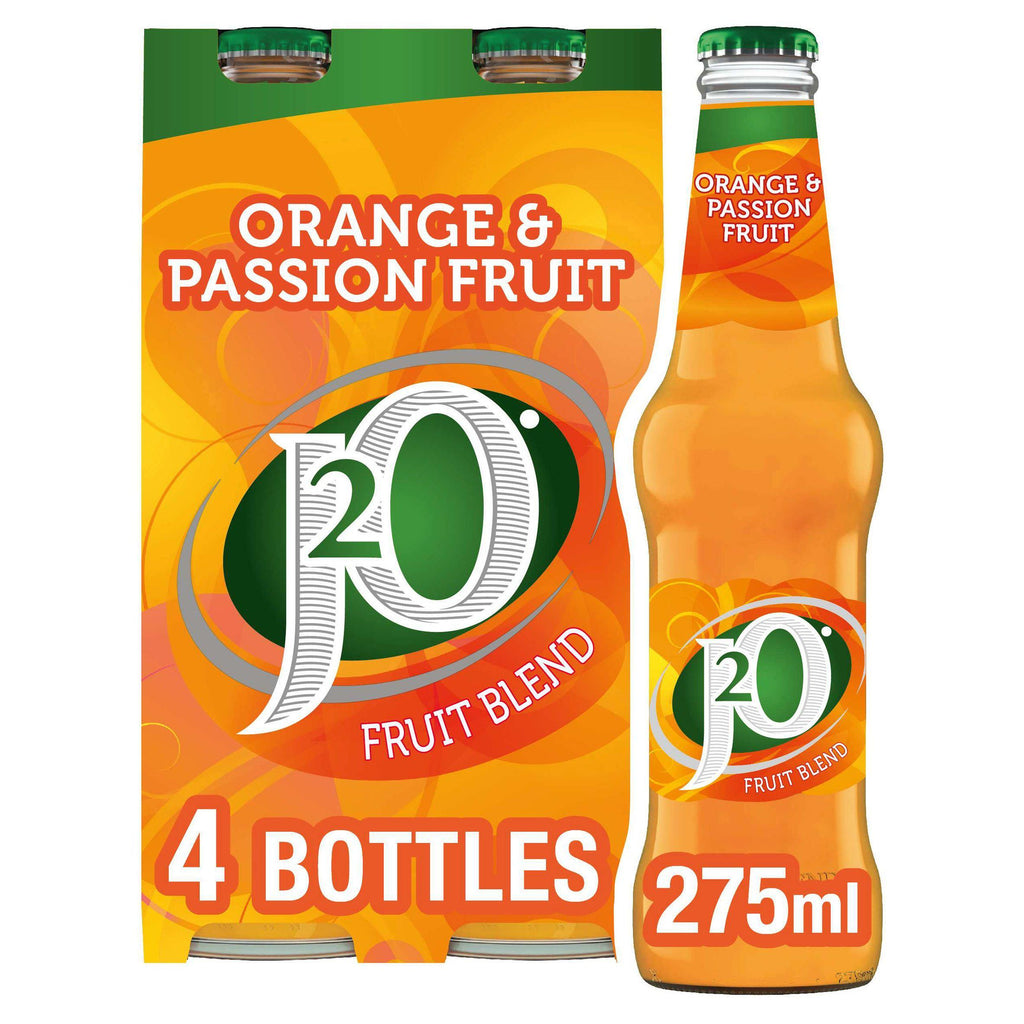 J2O Orange & Passion Fruit 4x275ml