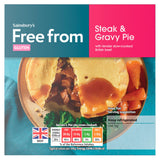 Sainsbury's Free From Steak & Gravy Pie 200g gluten free Sainsburys   