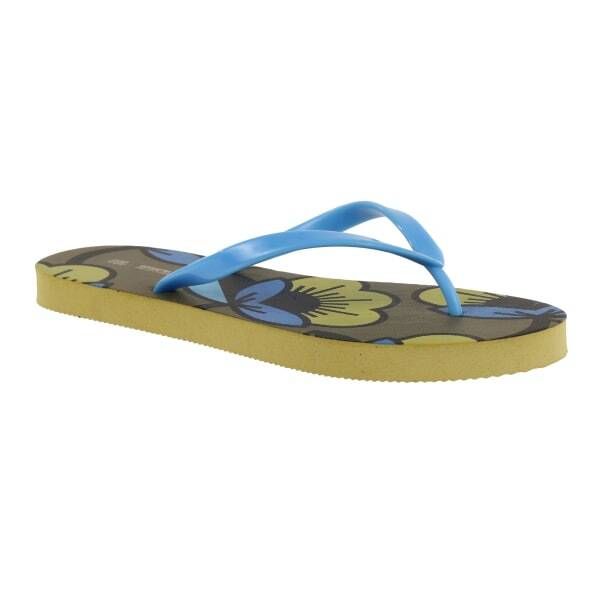 Regatta Womens Orla Kiely Passion Flower Flip Flops (6)