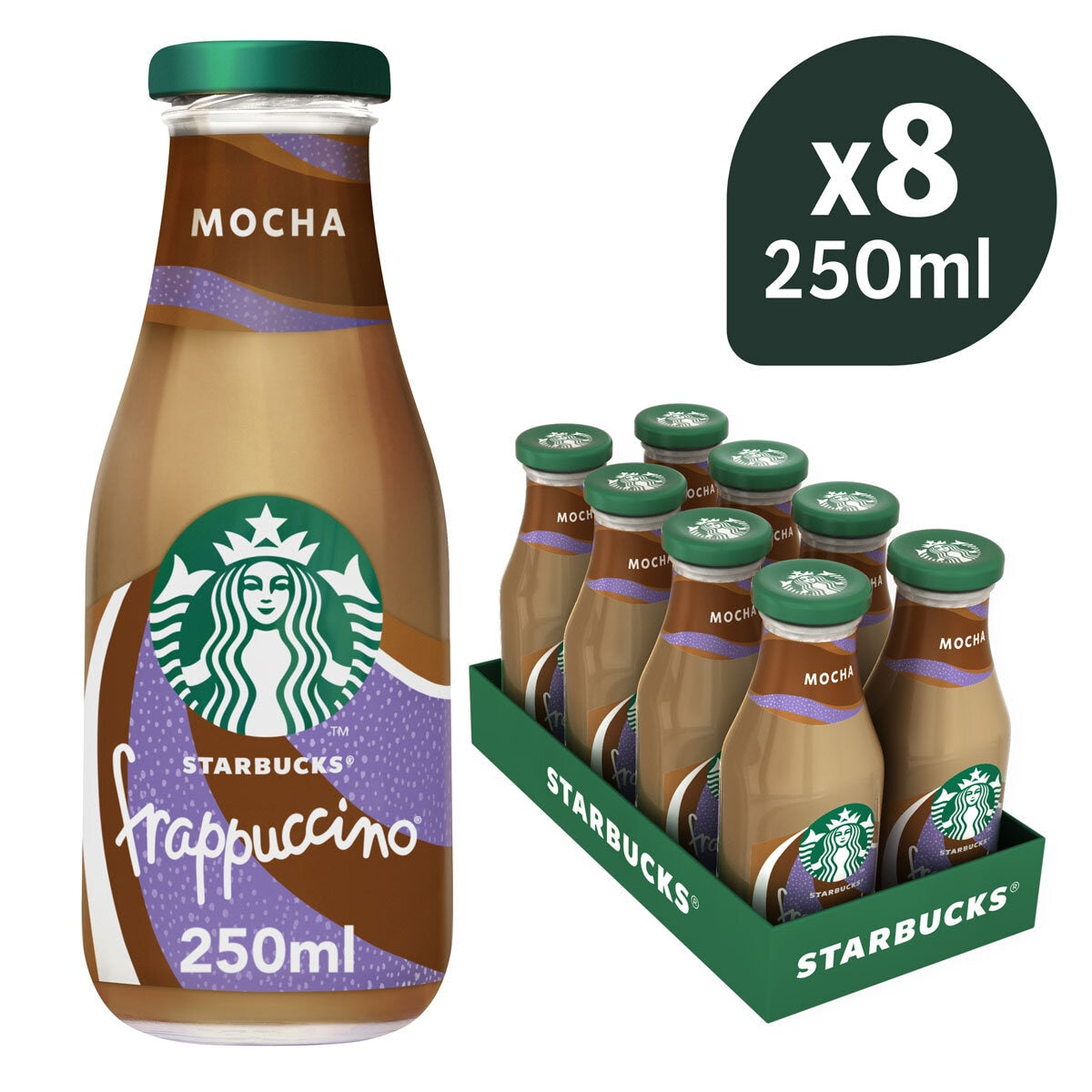 Starbucks Frappuccino Mocha, 8 x 250ml GOODS Costco UK