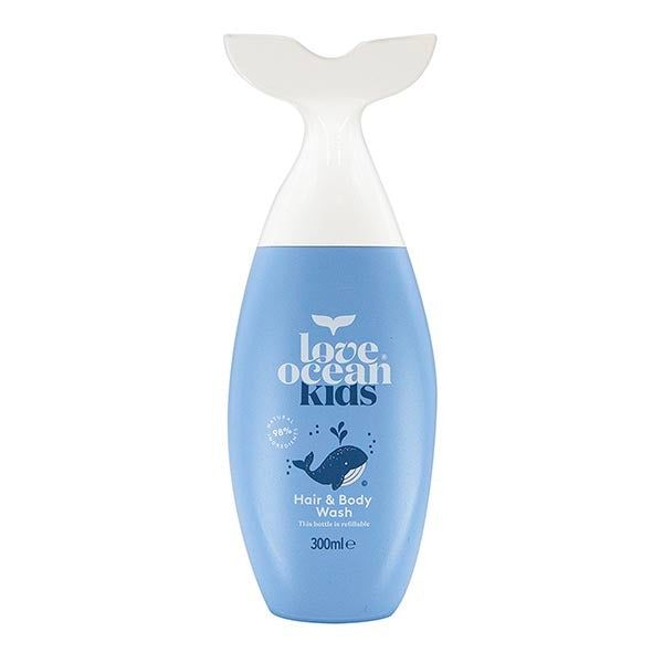 Love Ocean Hair & Body Wash Bottle 300ml