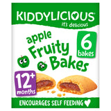 Kiddylicious Apple Fruity Bakes Baby Snacks 6x22g GOODS Sainsburys   