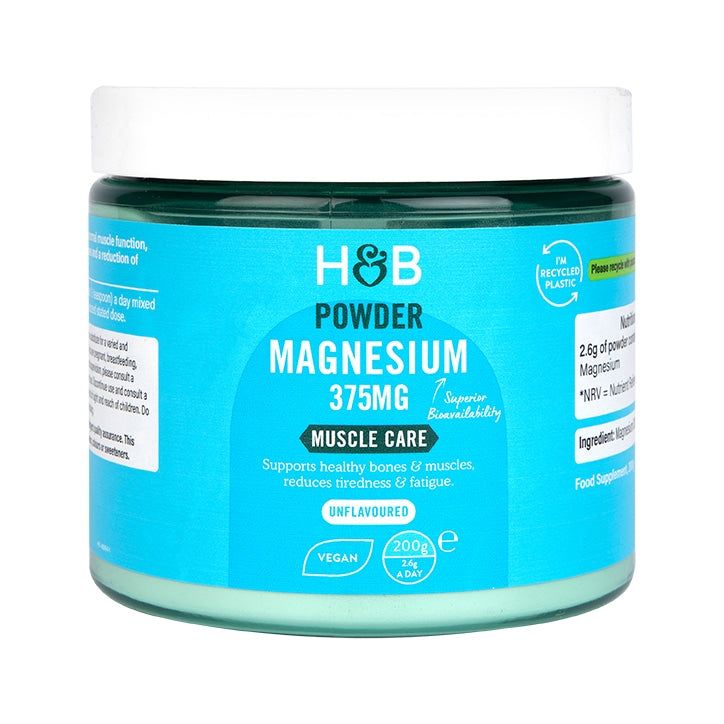 Holland &amp; Barrett Magnesium 375mg Powder 200g