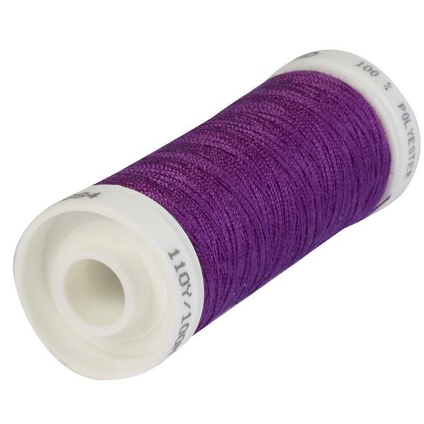 Korbond Purple Polyester Thread 100m