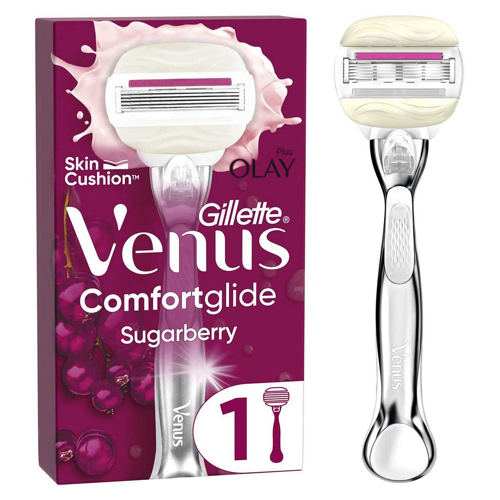 Venus Comfortglide Sugarberry plus Olay Platinum Razor