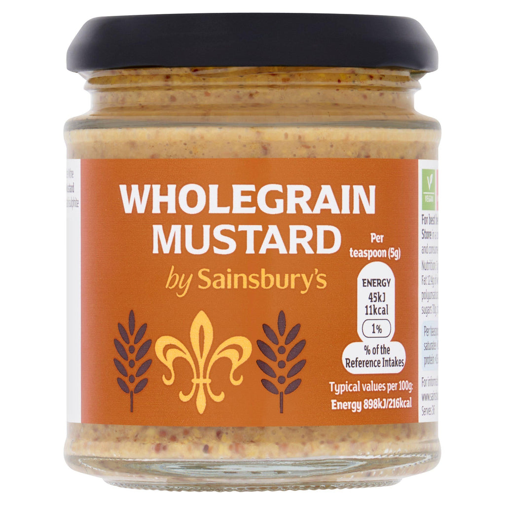 Sainsbury's Wholegrain Mustard 180g