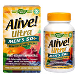 Nature's Way Alive! Men’s 50+ Ultra Multi Vitamins 60 Tablets Men's Multivitamins Holland&Barrett   