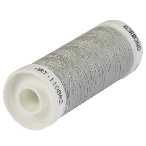 Korbond Grey Polyester Thread 100m