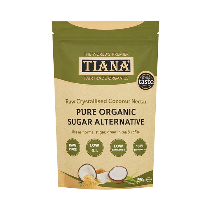 Tiana Organic Crystallised Coconut Nectar 250g