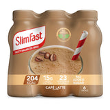 SlimFast Ready to Drink Meal Replacement Shake Cafe Latte Flavour 6 meals 325ml sports nutrition & diet Sainsburys   