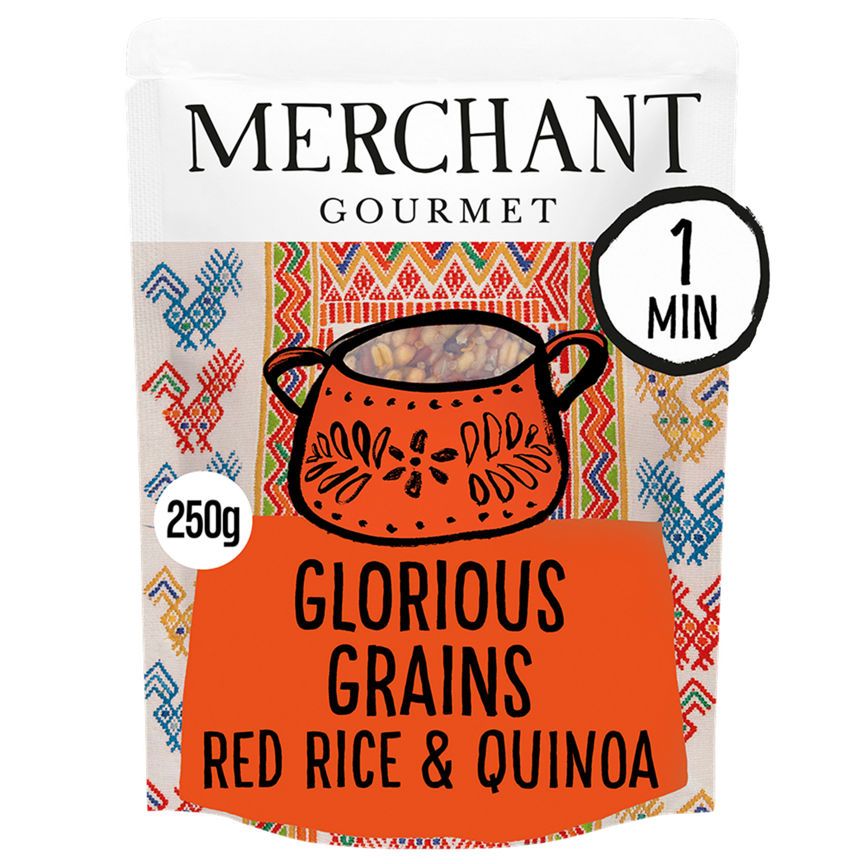 Merchant Gourmet Glorious Grains with Red Rice & Quinoa Cooked 250g GOODS ASDA   