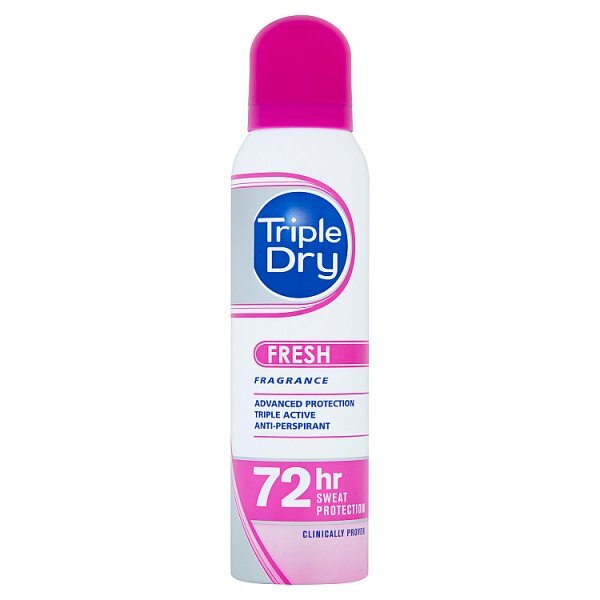 Triple Dry Fresh Active Antiperspirant Spray 150ml