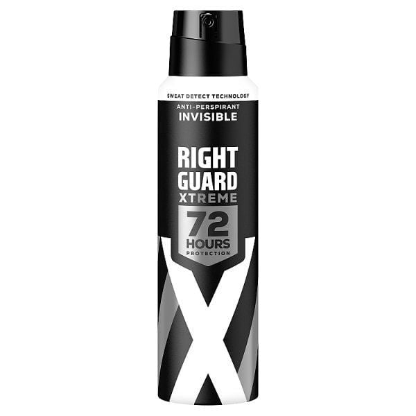 Right Guard Xtreme Invisible 72H Anti-Perspirant 150ml