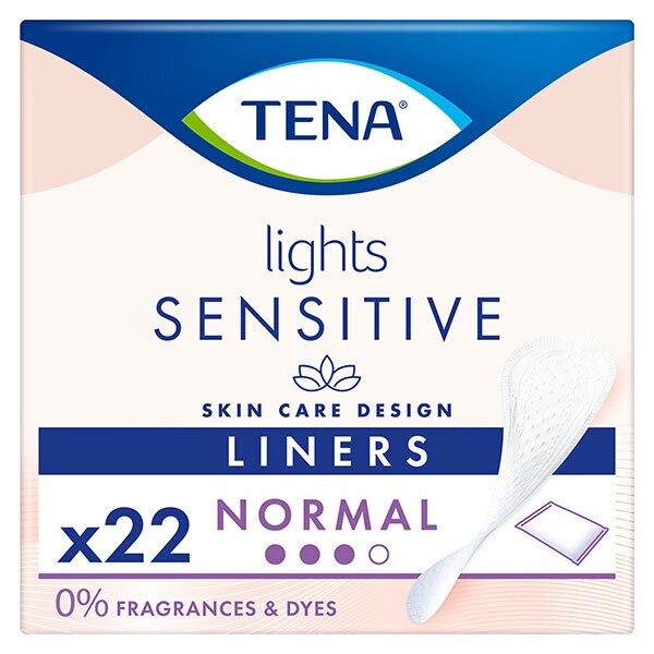 TENA Lights Incontinence Liners 22 pack