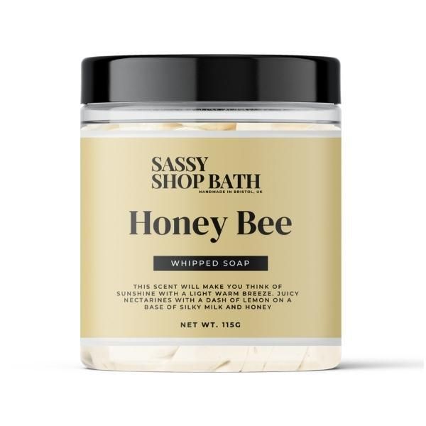 Sassy Shop Wax  Honey Bee Whipped Soap 115g