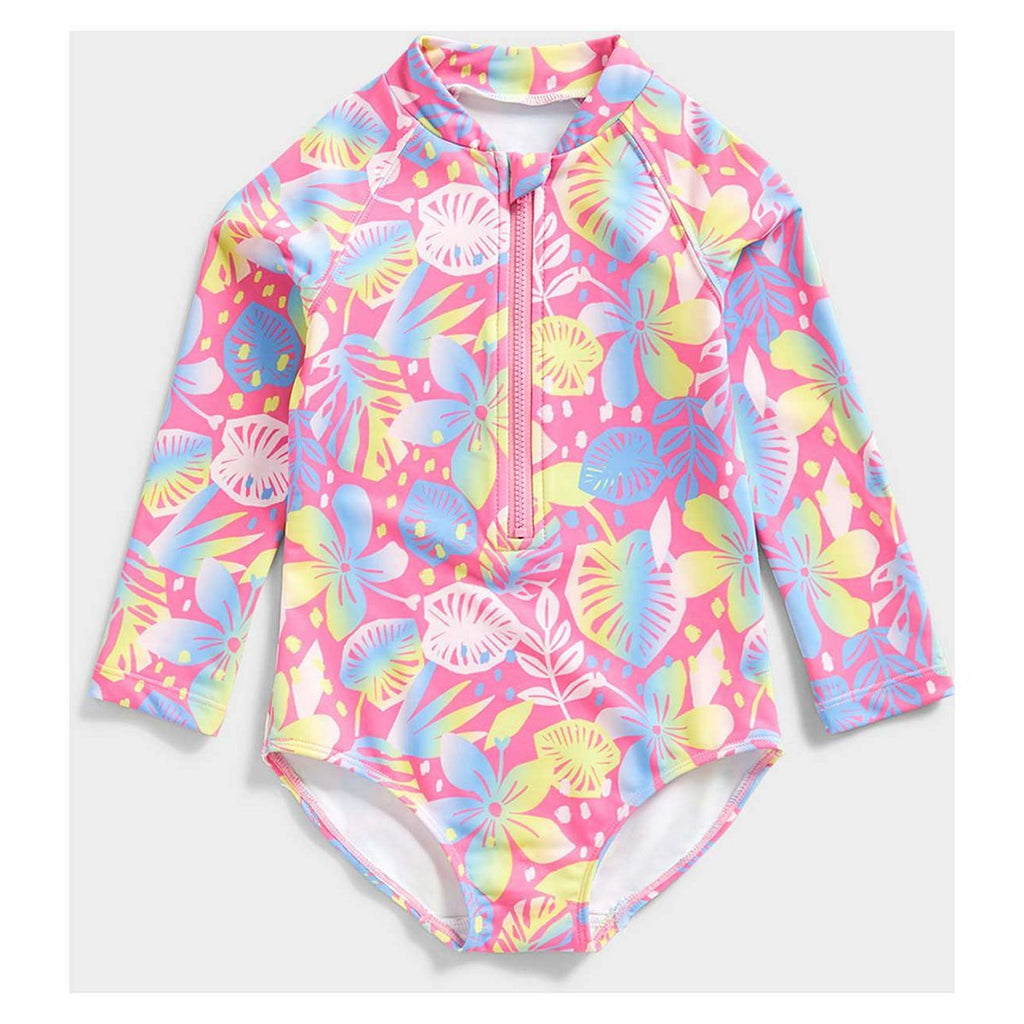 Mothercare Mothercare Swimwear Rashguard Tropical Swimsuit