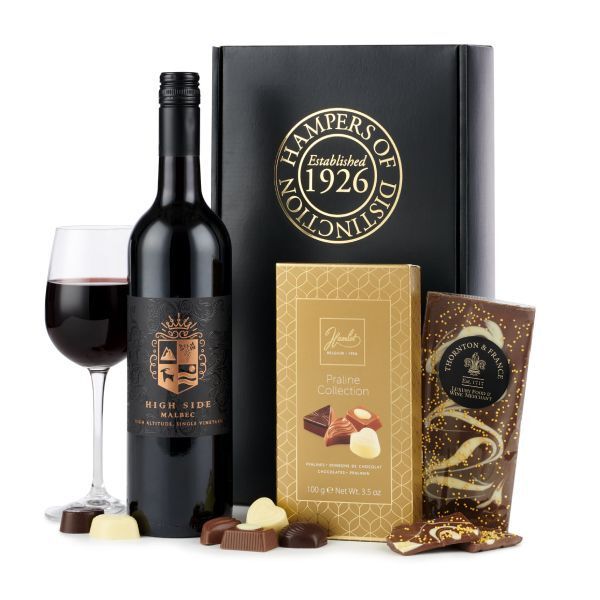 Spicers of Hythe - Red Wine & Chocs Hamper GOODS Superdrug   