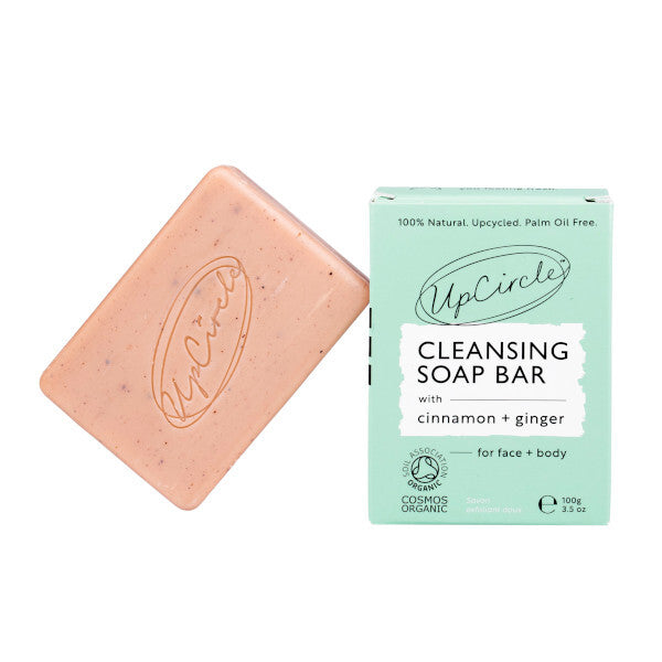 UpCircle Cleansing Bar with Cinnamon + Ginger - 100g