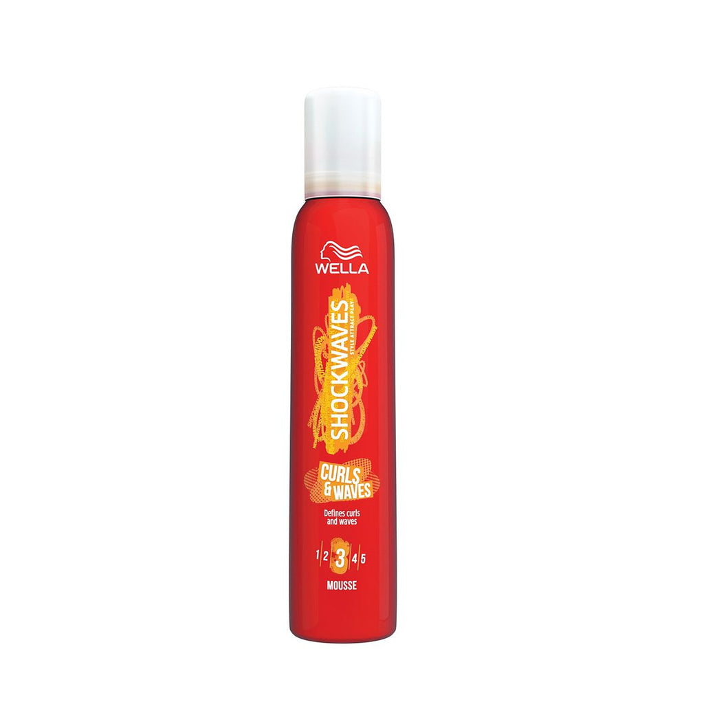 Wella Shockwaves Curls & Waves Mousse 200ml