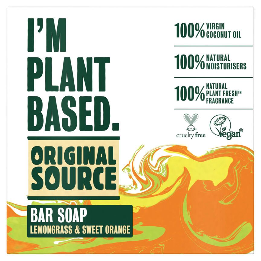 Original Source Bar Soap Lemongrass & Sweet Orange GOODS ASDA   