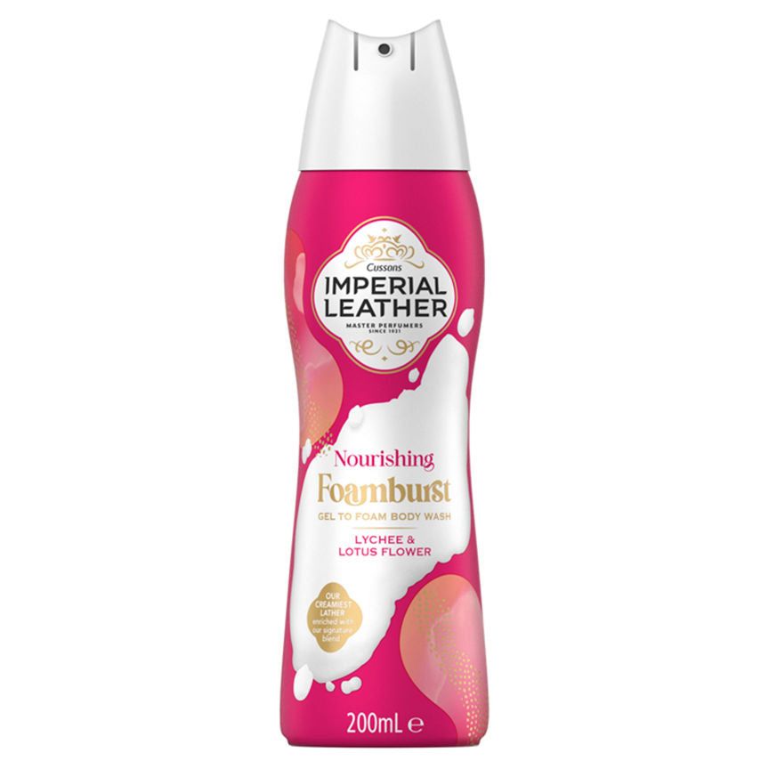 Imperial Leather Nourishing Foamburst Gel to Foam Body Wash Lychee &amp; Lotus Flower