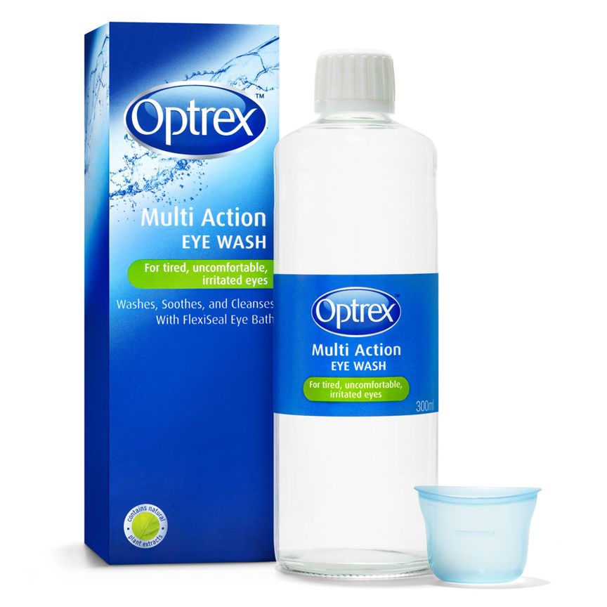 Optrex Multi-action Eye Wash, 300ml