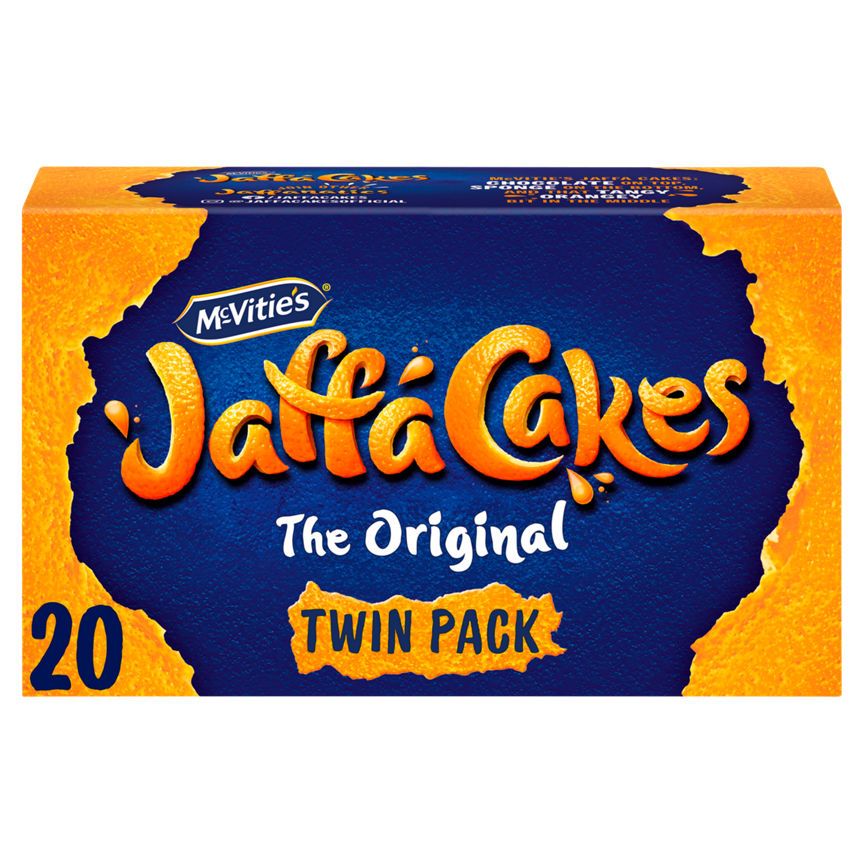 McVitie's Jaffa Cakes Original Biscuits Twin Pack 2 x 10 Cakes, 220g GOODS ASDA   