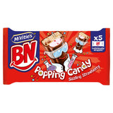 McVitie's BN 5 Popping Candy Sizzling Strawberry Flavour Cake Bars GOODS ASDA   