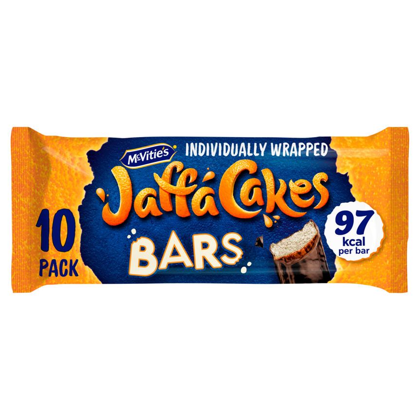 McVitie's Jaffa Cake Original Bars 10 Pack