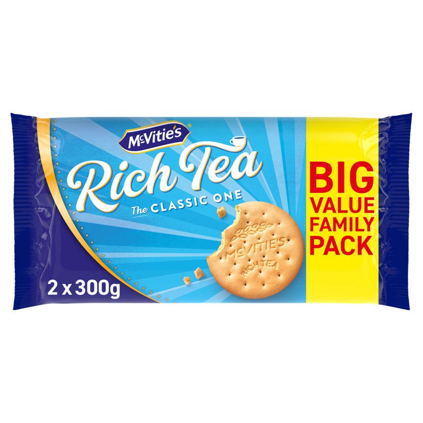 McVitie's Rich Tea the Classic One Big Value Family Pack 2 x 300g