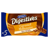 McVitie's Digestives 5 Caramel Millionaire Slices with Milk Chocolate GOODS ASDA   