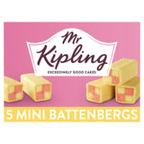 Mr Kipling Mini Battenberg Cakes GOODS ASDA   