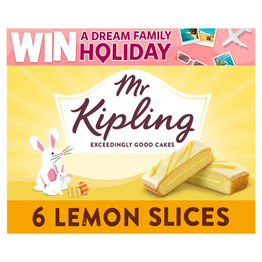 Mr Kipling Lemon Layered Cake Slices