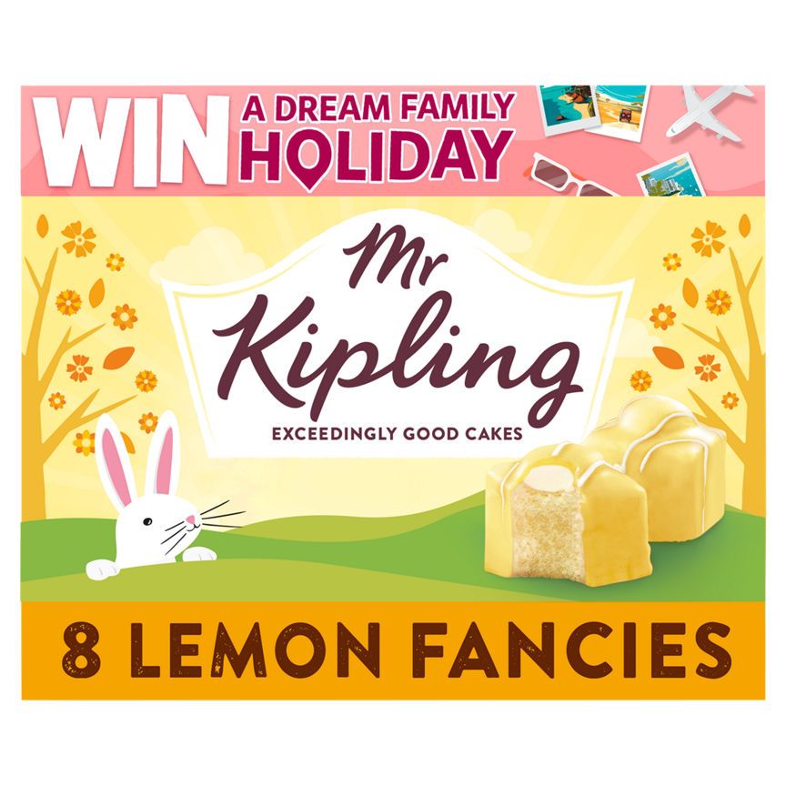 Mr Kipling Lemon Fancies Cakes GOODS ASDA   