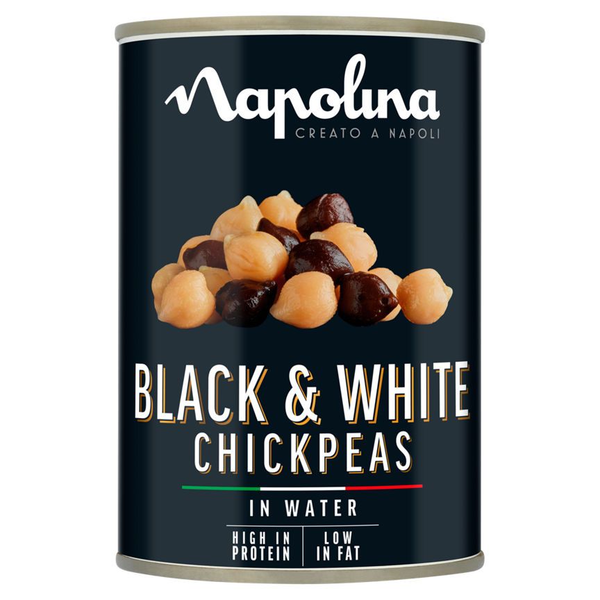 Napolina Black & White Chickpeas in Water GOODS ASDA   