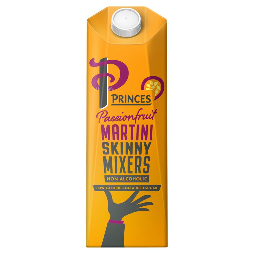 Princes Passionfruit Martini Skinny Mixers GOODS ASDA   