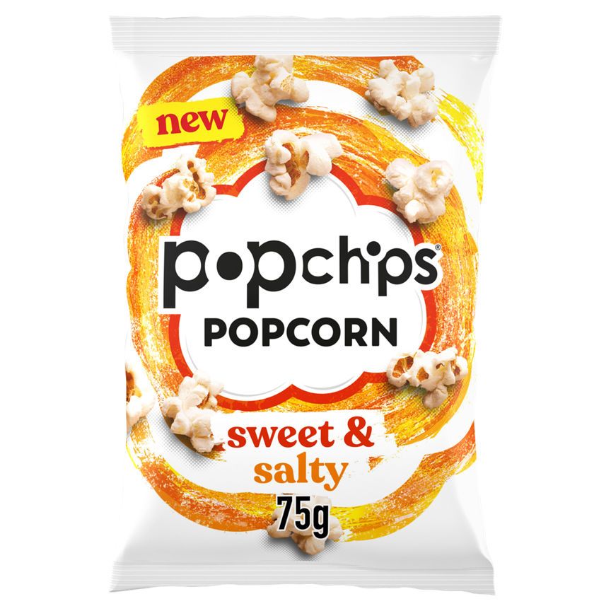 Popchips Popcorn Sweet & Salty Flavour 75g GOODS ASDA   