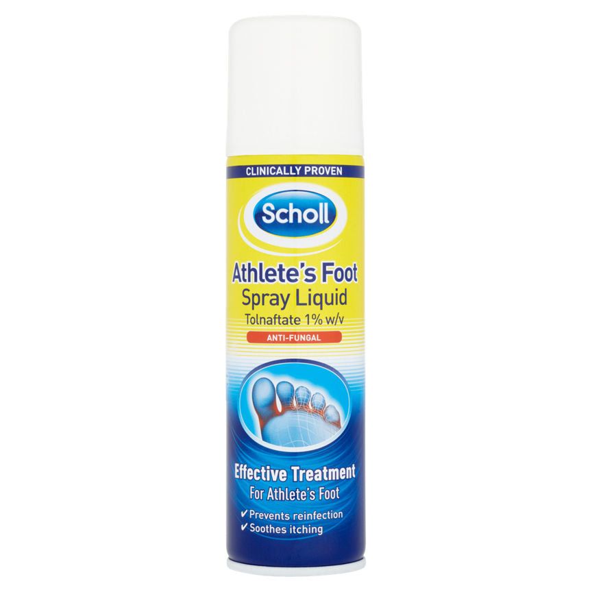 Scholl Athlete's Foot Anti-Fungal Spray Liquid 150ml GOODS ASDA   