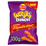 Walkers Wotsits Crunchy Extra Flamin' Hot Sharing Bag Crisps 130g GOODS ASDA   